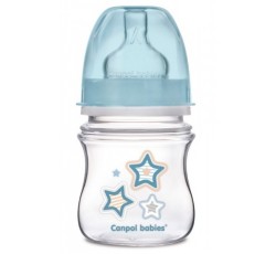 Пляшечка з широким отвором антиколікова Newborn baby 120 мл, EasyStart - 35/216_blu