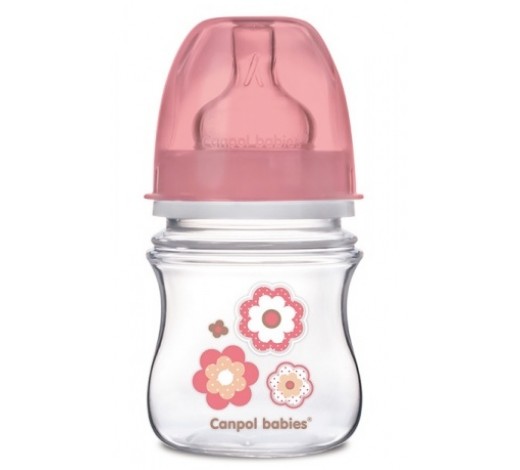 Бутылочка с широким горлышком антиколиковая Newborn baby 120 мл, EasyStart - 35/216_pin