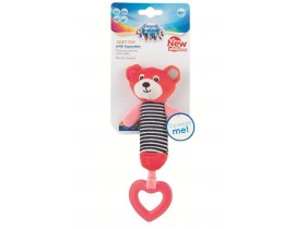 Плюшевая игрушка с пищалкой и зубогрызкой Bears - 68/055_cor