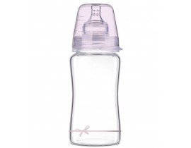 Бутылочка стеклянная LOVI Diamond glass 250 мл - 74/204girl, Baby shower